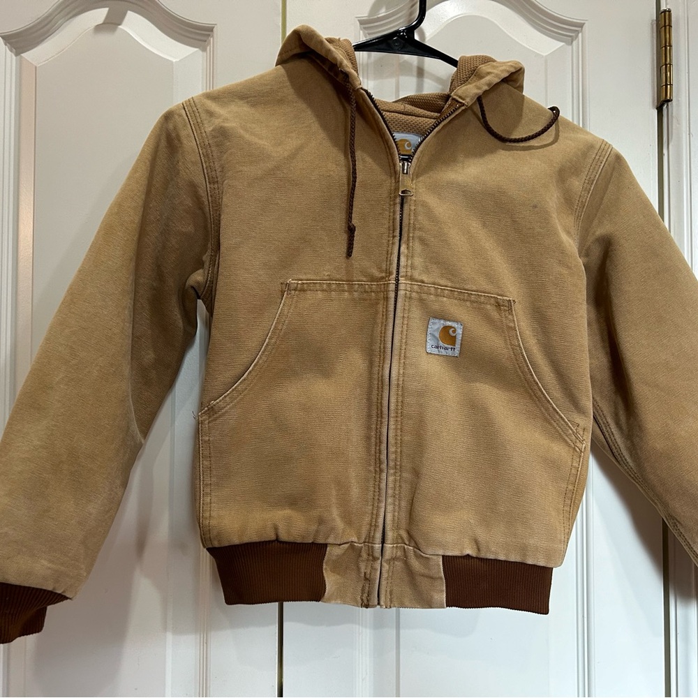 Carhartt Childs medium canvas hooded jacket, USA